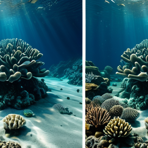 Home 9 Here are two image prompts for Stable Diffusion XL, based on your description of future deep-sea colonies: