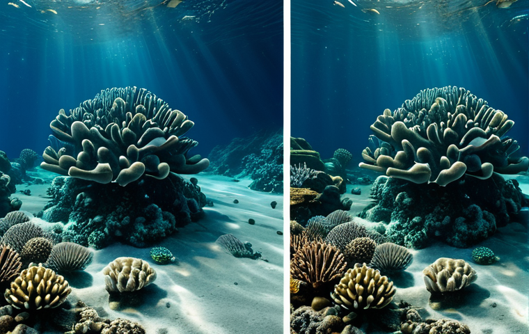 Here are two image prompts for Stable Diffusion XL, based on your description of future deep-sea colonies: