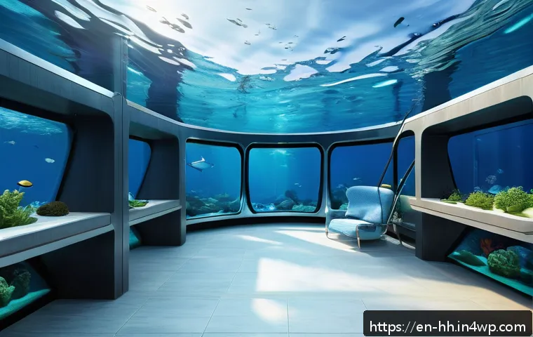 심해 식민지 구상의 글로벌 정책 제안 - A futuristic underwater habitat powered by ocean thermal energy conversion (OTEC) systems: sleek mod...